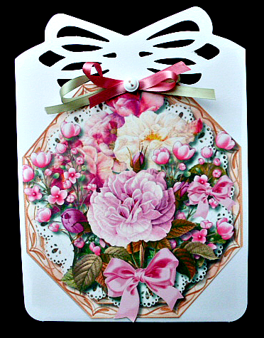 Beautiful Octagonal, Easel or Topper  by Diane  Hitchcox