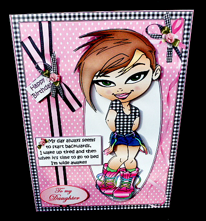 Teen Diva Starts Her Day Backwards by Diane  Hitchcox
