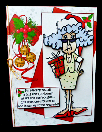 Stella is Sending Hugs for Christmas by Diane  Hitchcox