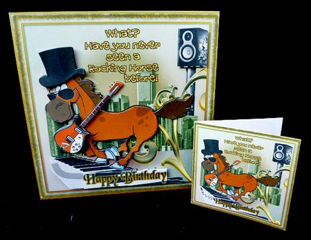 Rocking Horse Mini Kit by Diane  Hitchcox