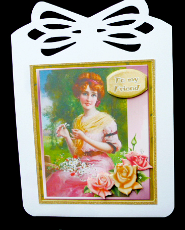Mini Kit -sweet Vintage Lady for Birthday or Other#9 by Diane  Hitchcox