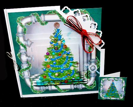 Yule Tide Magic - the Steam Room at Christmas 3 + Insert & T by Diane  Hitchcox