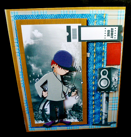 Teenage Boy by Diane  Hitchcox