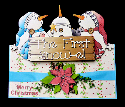 The First Snowel Over the Top Card Kit by Diane  Hitchcox