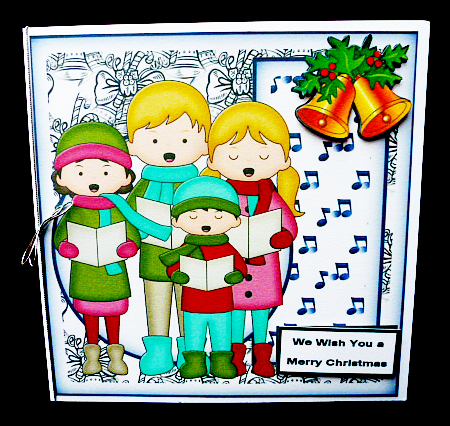 Carol Singers by Diane  Hitchcox