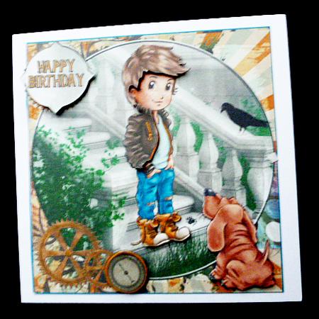 Mini Kit - Cool Boy #1- Ages 6-10yrs by Diane  Hitchcox