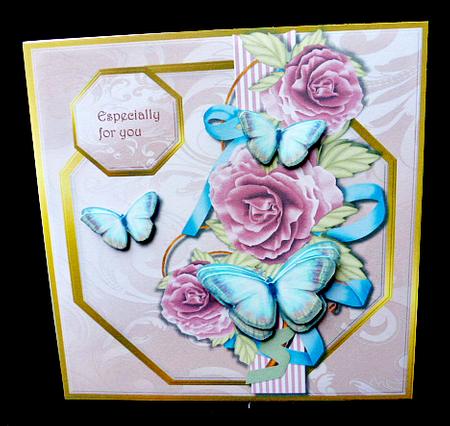 Roses & Butterflies Mini Kit by Diane  Hitchcox