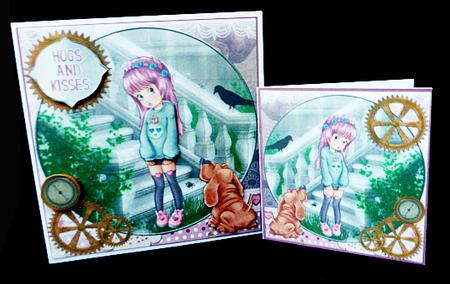 Mini Kit -cool Girl #5 by Diane  Hitchcox