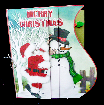 Mini Kit - Santa is Coming #1 by Diane  Hitchcox