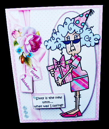 Stella Sixty is the New -  Quick Card by Diane  Hitchcox