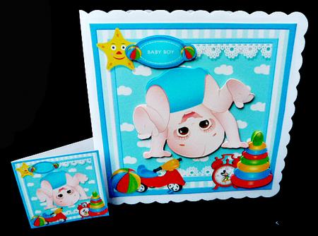 Oh Boy Baby Mini Kit by Diane  Hitchcox