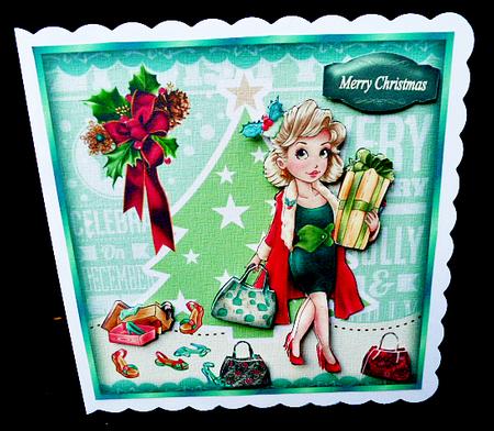 Christmas Shopping Mk by Diane  Hitchcox