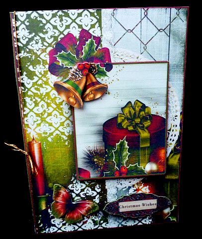 Cardtopper with Matching Envelope Christmas Present 700 699 by Diane  Hitchcox