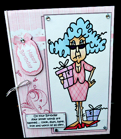 Stella Has Banned Four Letter Words Quick Card by Diane  Hitchcox