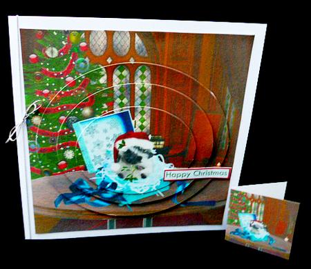 Yule Tide Magic - Mistletoe Kisses from Jed Hedgehog 3 +tag+ by Diane  Hitchcox