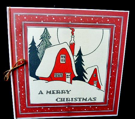 Christmas Houses Topper by Diane  Hitchcox