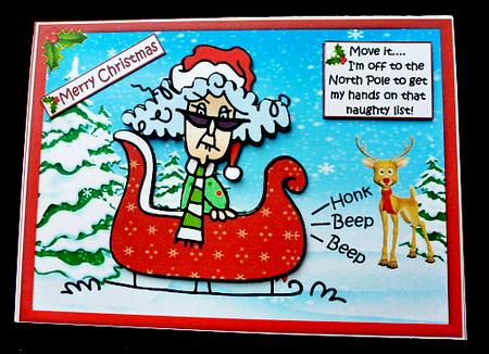Stella Off to the North Pole by Diane  Hitchcox