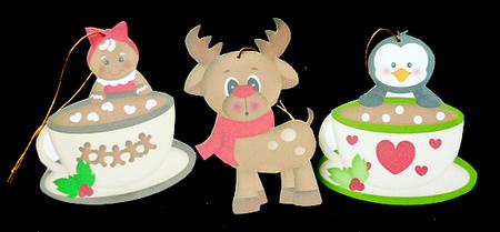 Holiday Cuties Cut-outs by Diane  Hitchcox