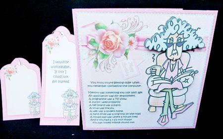 8x8 Stella Remembers Life Before the Computer Mini Kit by Diane  Hitchcox