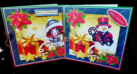 Pinstripe Christmas Bumper Kit by Diane  Hitchcox