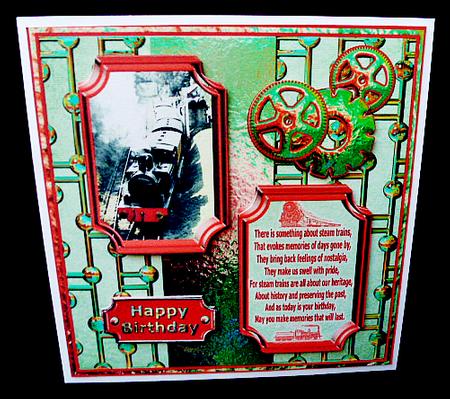 Steam Trains by Diane  Hitchcox