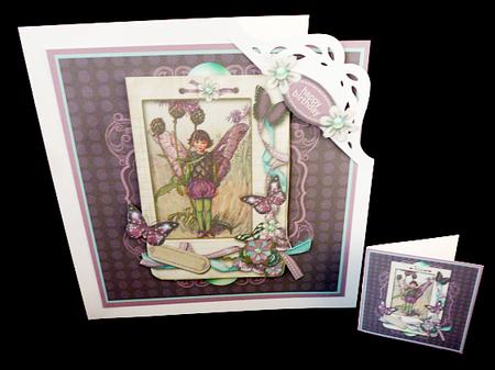 Purple Passion Fairy Mini Kit by Diane  Hitchcox