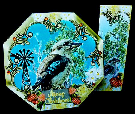 Mini Kit- Merry Christmas - Australiana #4 by Diane  Hitchcox