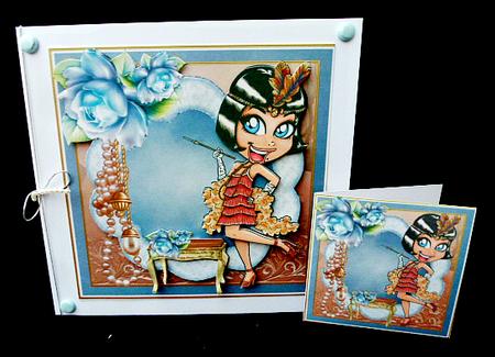 The Dancing Flapper Mini Kit by Diane  Hitchcox