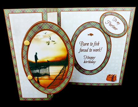 Fold Back - Born to Fish by Diane  Hitchcox