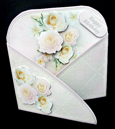 Rose Garden - Crossover Gatefold Card Mini Kit by Diane  Hitchcox
