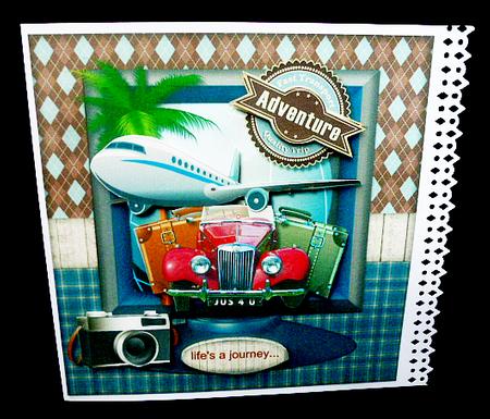 Life's a Journey -  Tv Card by Diane  Hitchcox