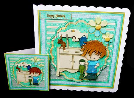 Jimmy's Toy Room Mini Kit by Diane  Hitchcox