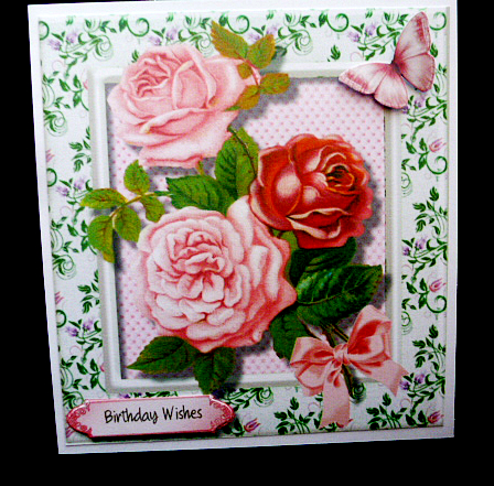 Beautiful Pink Roses for Love  by Diane  Hitchcox