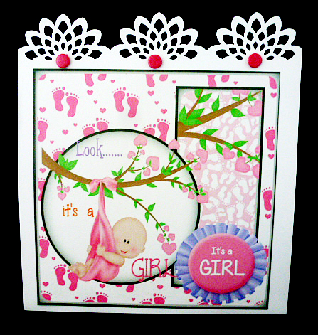 January Baby Girl by Diane  Hitchcox