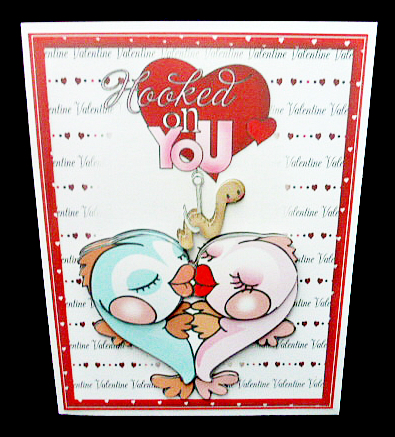 Hooked on You Valentine by Diane  Hitchcox