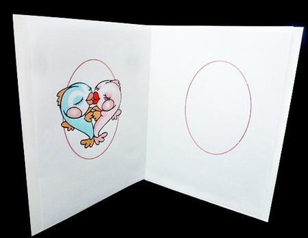 Hooked on You Valentine Insert by Diane  Hitchcox