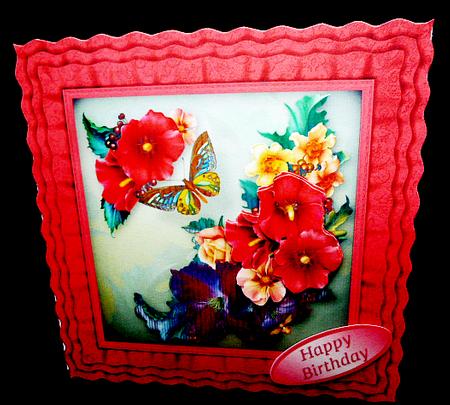 Summer Nights - Frilly Cushion Card Mini Kit by Diane  Hitchcox