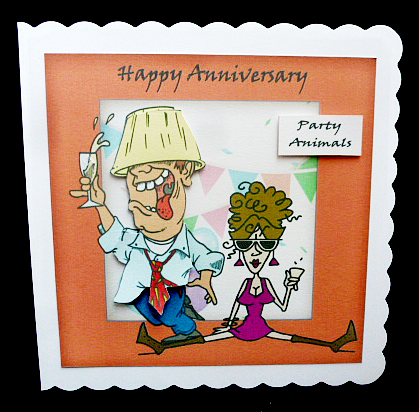 A Fun Anniversary Couple by Diane  Hitchcox
