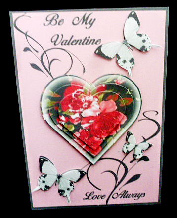 Valentine Love Always by Diane  Hitchcox