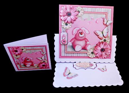 Pink Cuddles by Diane  Hitchcox
