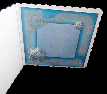 Hubby One Blue Insert by Diane  Hitchcox