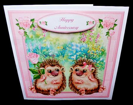 Hedgehog Love Mini Kit - Valentine / Anniversary by Diane  Hitchcox