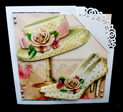 Finishing Touches - Champagne Roses by Diane  Hitchcox