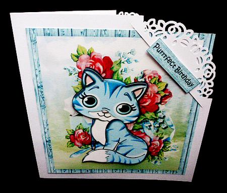 Kitty's Garden Mini Kit by Diane  Hitchcox