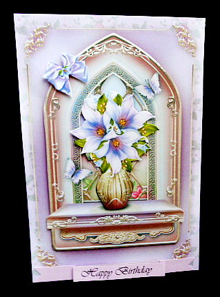 Violet Window Card Kit by Diane  Hitchcox