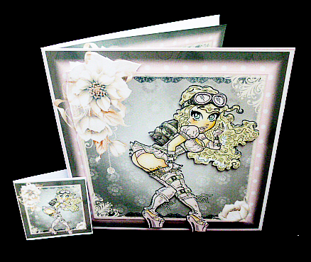 Jayne Jet Pack Card Front Kit by Diane  Hitchcox