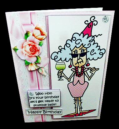 Stella Gets Ready to Stumble Quick Card by Diane  Hitchcox