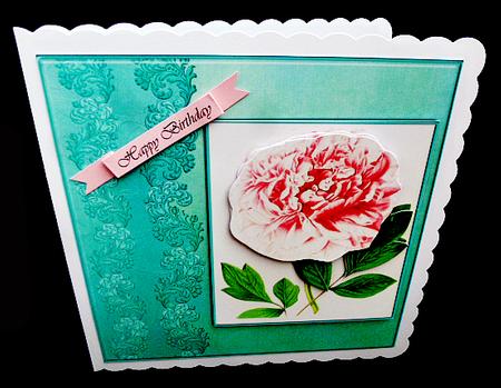 Vintage Pink Flower Mini Kit by Diane  Hitchcox
