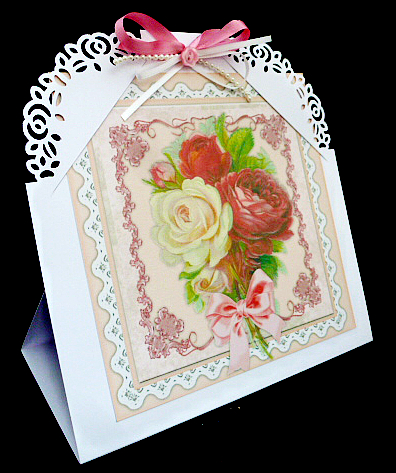 Lovely Vintage Roses by Diane  Hitchcox