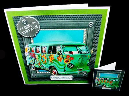 You're Not Old You're Vintage (vwsmilevan) by Diane  Hitchcox